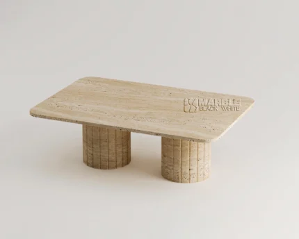 Aurenelle Travertine Coffee Table