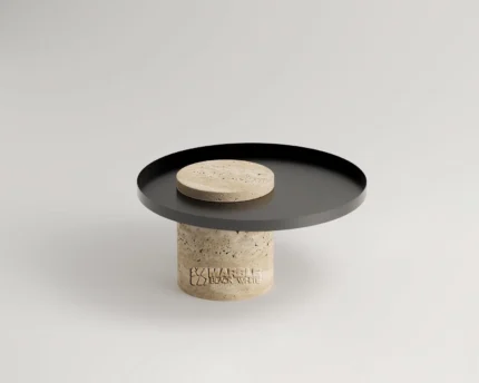 Cervelle Travertine Coffee Table