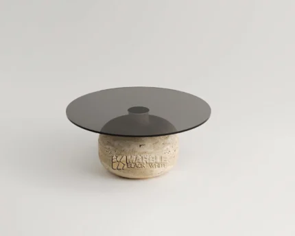Feyvella Travertine Coffee Table