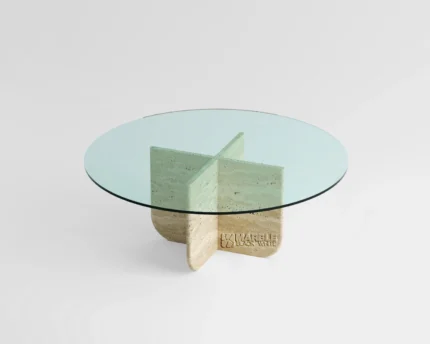Isauria Travertine Coffee Table