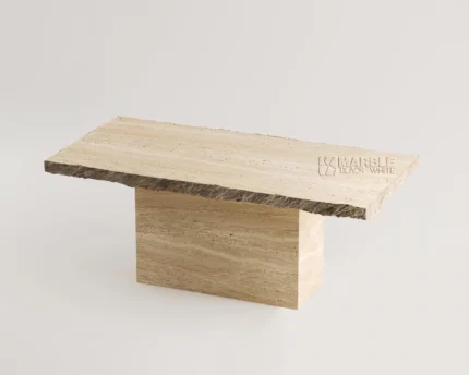 Korrigan Travertine Dining Table