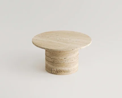 Morvyn Travertine Coffee Table