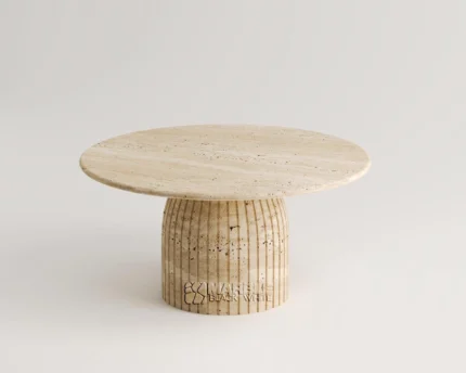 Oralya Travertine Coffee Table