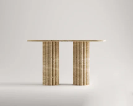 Ornate Travertine Dresser