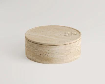 Thessan Travertine Coffee Table