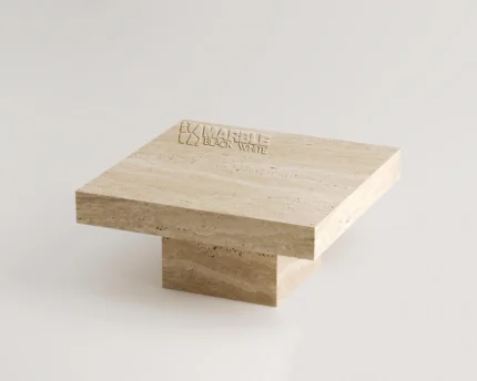 Venoria Travertine Coffee Table
