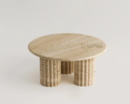Virexen Travertine Coffee Table