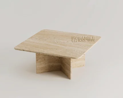 Zeravelle Travertine Coffee Table